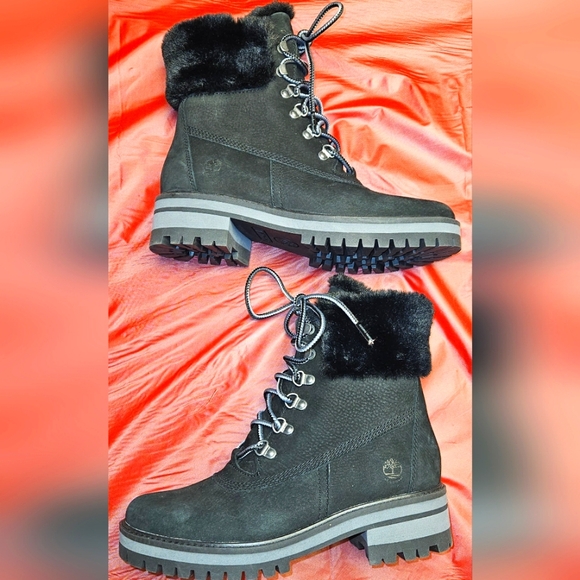 Timberland ReBOTL Black Nubuck Fleece Luxe sz8 New w/Out Tag or Box - Picture 1 of 15